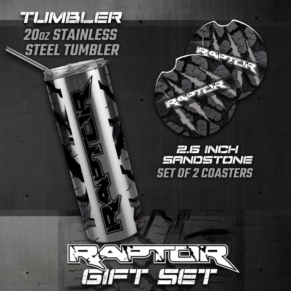 Ford Raptor Tumbler, Ford Raptor Car Coasters, Ford Raptor Gifts, Ford Raptor Accessories