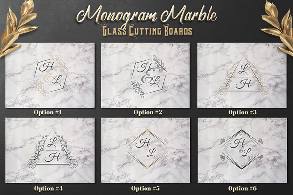 Marble Glass Cutting Board, Personalized Cutting Board for Bar, Kitchen Decor, Housewarming Gift, Glass Cutting Board