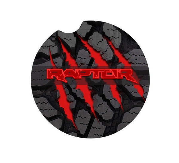 Ford Raptor Car Coasters, F150 Raptor Car Coasters, Ford Raptor Accessories, Raptor Accessories