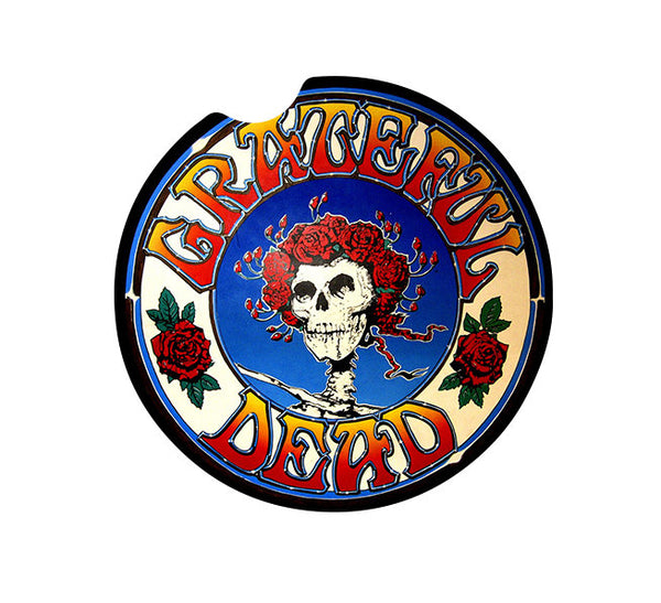 Grateful Dead Car Accessories, Grateful Dead Car Coasters, Grateful Dead Car Coaster, Grateful Dead Gifts, Grateful Dead Accessories