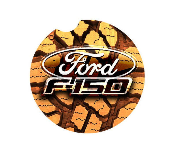 Ford F150 Car Coasters, F150 Car Coasters, Ford F150 Sandstone Car Coasters, Ford F150 Accessories