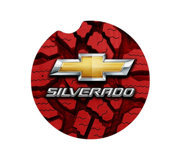Chevy Silverado Car Coasters, Chevy Silverado Accessories, Chevy Silverado Car Coaster