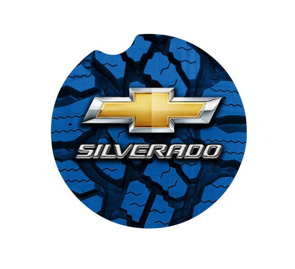 Chevy Silverado Car Coasters, Chevy Silverado Accessories, Chevy Silverado Car Coaster