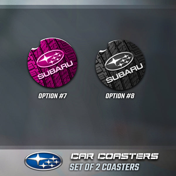 Subaru Car Coasters, Subaru Car Coasters, Subaru Sandstone Car Coasters, Subaru Accessories