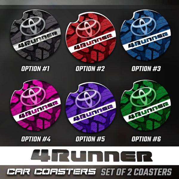 Toyota 4 Runner Car Coasters, Toyota 4 Runner Car Coasters, Toyota 4 Runner Accessories, Toyota Car Coaster