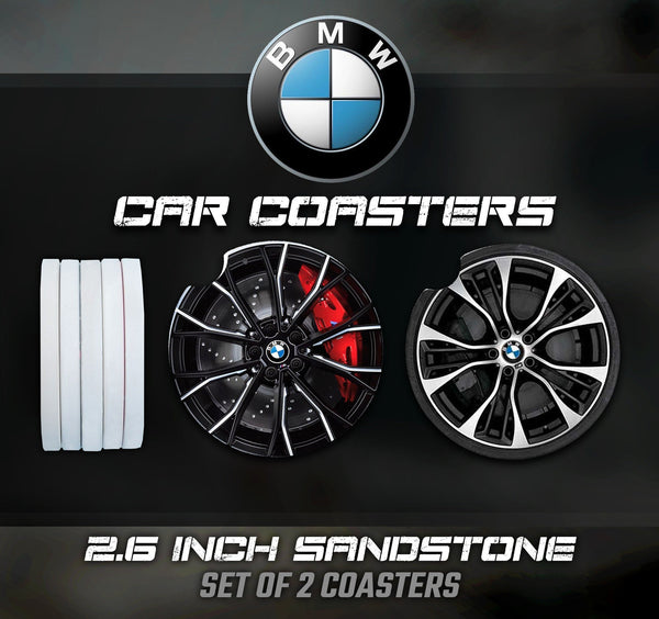 BMW Car Coasters, BMW Accessories, BMW Car Coaster