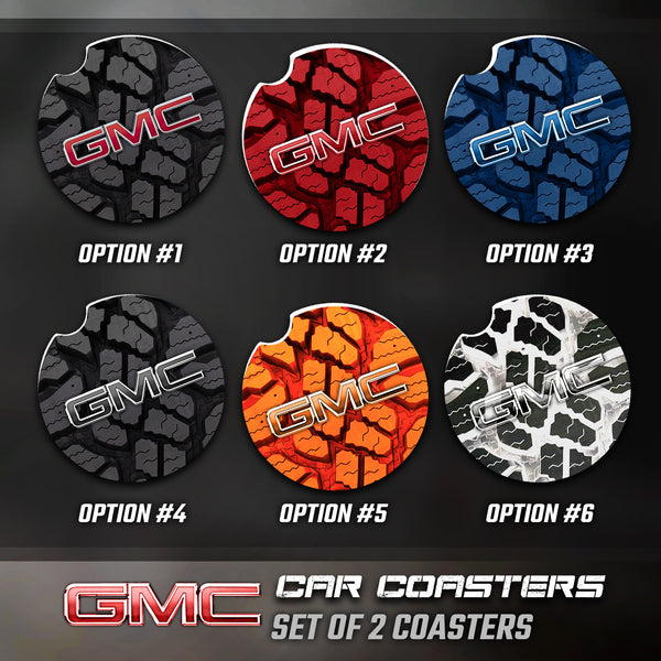 GMC Car Coasters, GMC Accessories, GMC Car Coaster