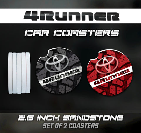 Toyota 4 Runner Car Coasters, Toyota 4 Runner Car Coasters, Toyota 4 Runner Accessories, Toyota Car Coaster