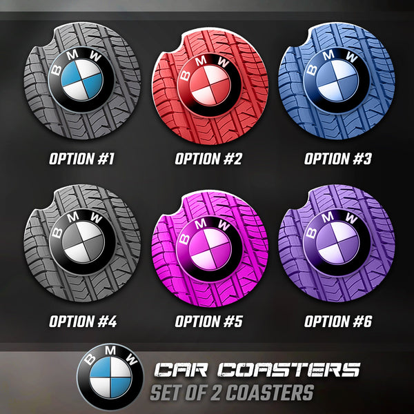 BMW Car Coasters, BMW Accessories, BMW Car Coaster