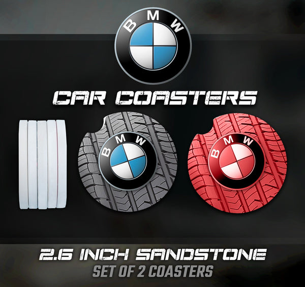 BMW Car Coasters, BMW Accessories, BMW Car Coaster