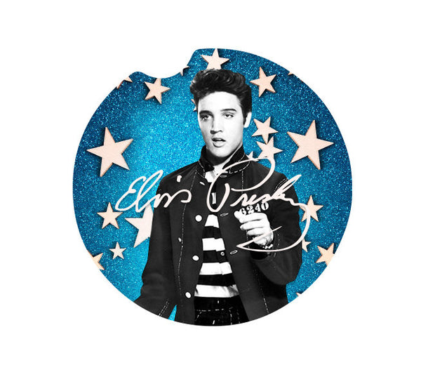 Elvis Car Coasters, Elvis Accessories, Elvis Car Coaster, Elvis Gifts