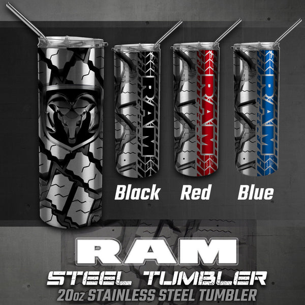 Ram Tumbler, Ram Car Coasters, Ram Gifts, Ram Accessories