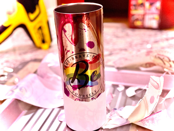 Be You Tumbler, LGBT Tumbler, LGBT Gifts, LGBT Accessories, Pride Tumbler
