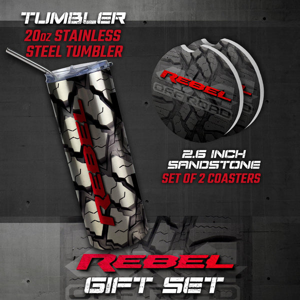 Ram Rebel Tumbler, Ram Rebel Car Coasters, Ram Rebel Gifts, Ram Rebel Accessories
