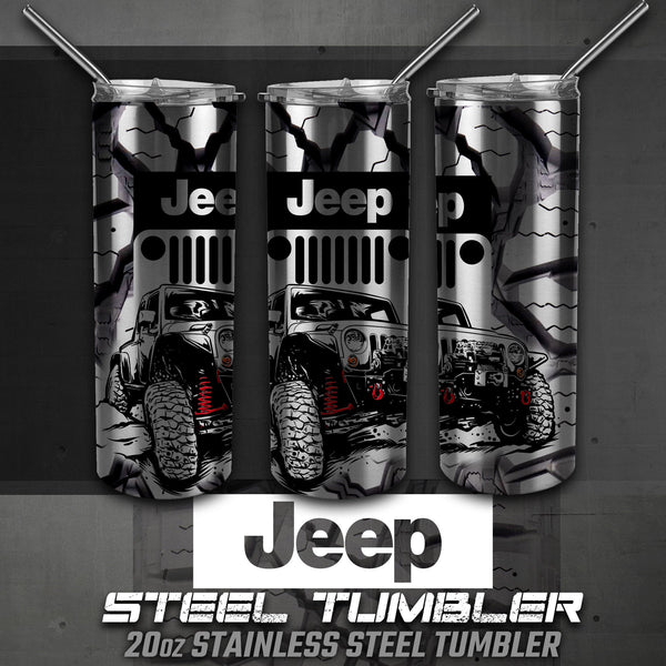 Jeep Tumbler, Jeep Car Coasters, Jeep Gifts, Jeep Accessories