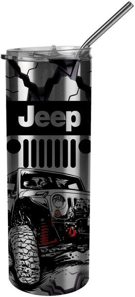 Jeep Tumbler, Jeep Car Coasters, Jeep Gifts, Jeep Accessories