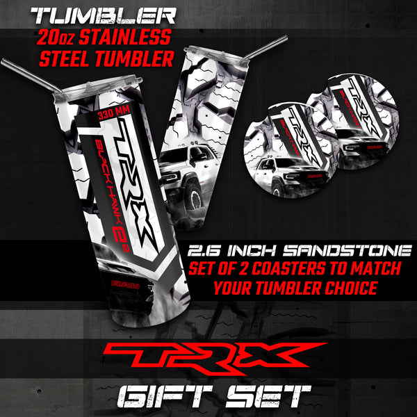 TRX Tumbler, Ram TRX Car Coasters, Ram TRX Gifts, Ram Accessories
