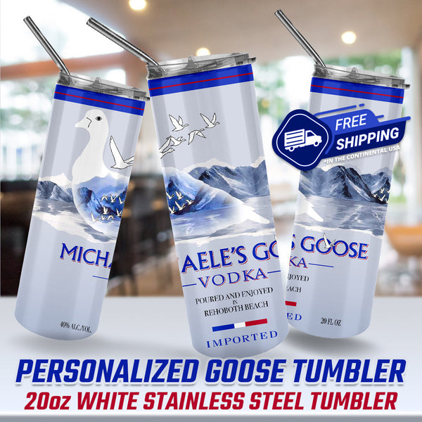 Personalized Grey Goose Tumbler, Personalized Grey Goose Gifts