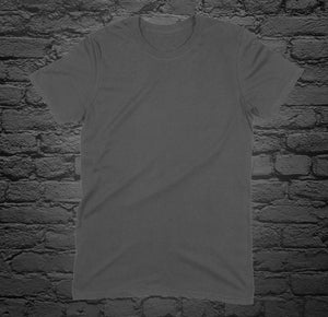 Custom Printed Charcoal T-Shirt