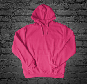 Custom Printed Pink Hoodie
