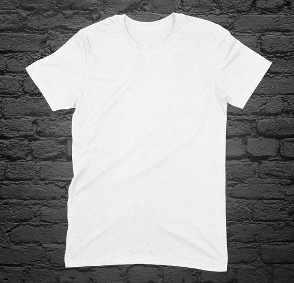 Custom Printed White T-Shirt