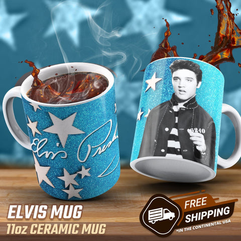 Elvis Mug, Elvis Gifts Mug, Elvis Coffee Mug, Elvis Presley